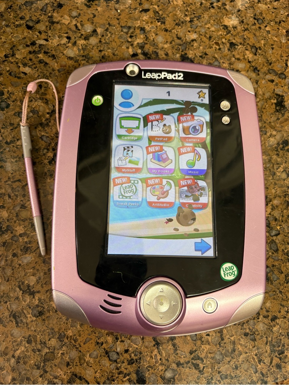 LeapFrog LeapPad2 Kids Learning Tablet - Pink
